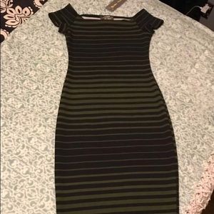 Mid/calf body fitting dress